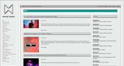 Desktop Screenshot of magnet-musik.de